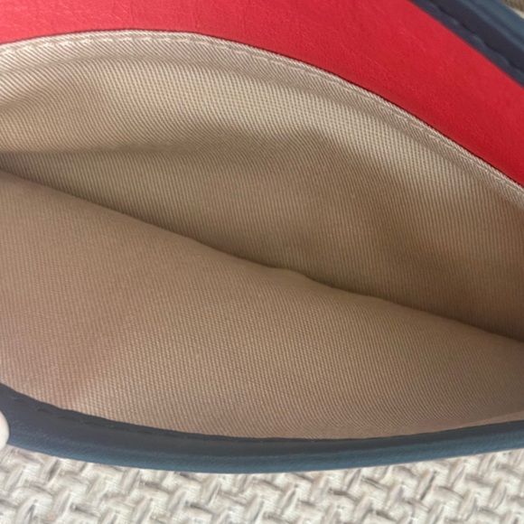 COACH COLOR BLOCK LEGACY TASSLE LEATHER CROSSBODY BAG EUC #19898 - Picture 13 of 14